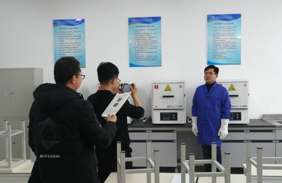 智能制造系开展教学视频资料制作活动